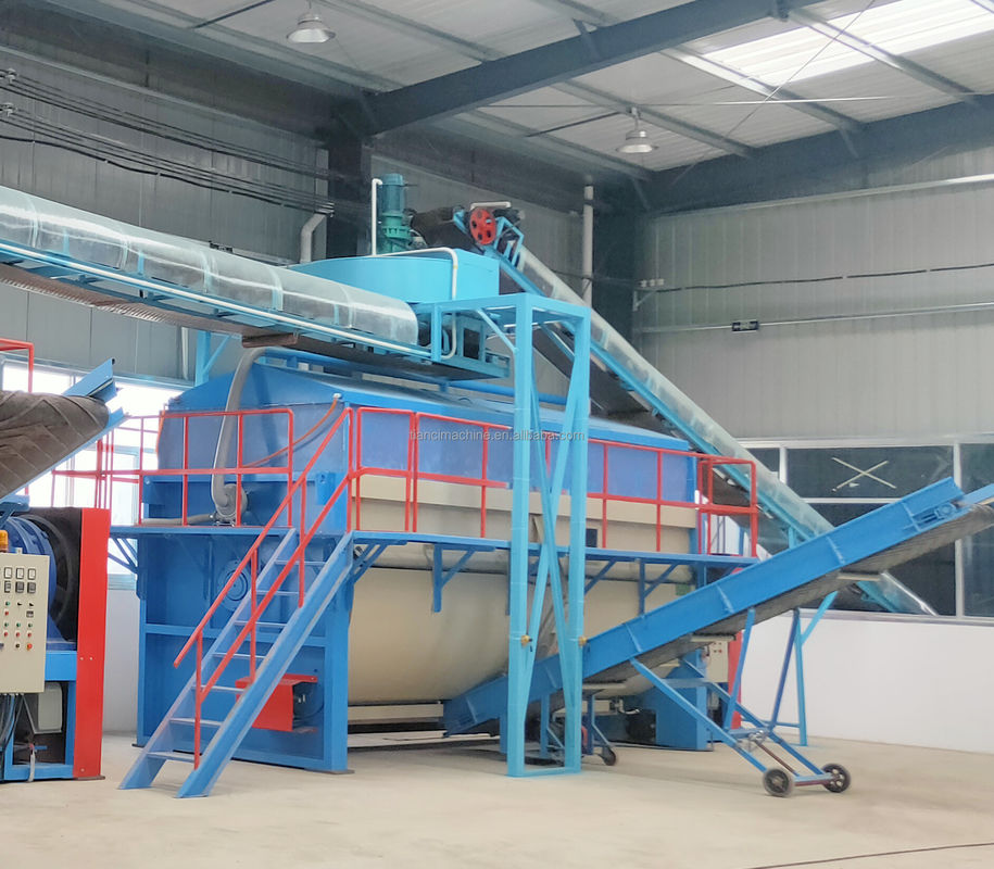 Residuos orgánicos Tanque de fermentación aeróbica de alta temperatura Máquina de compostaje orgánico 4-6 horas