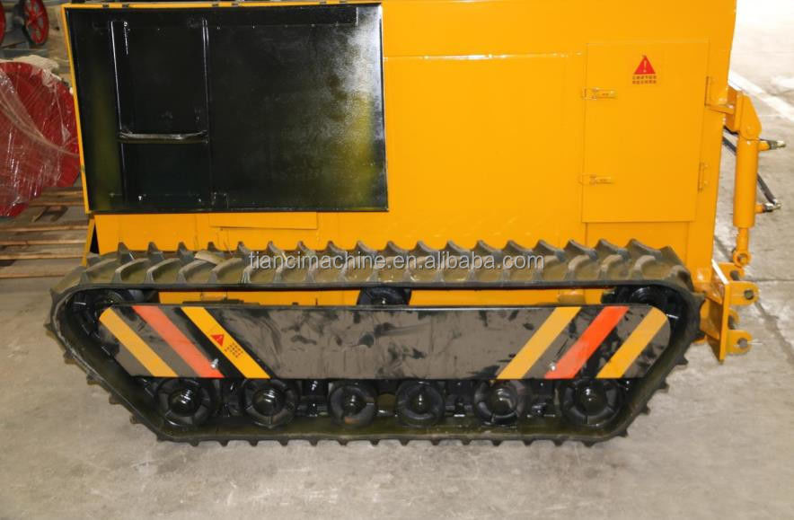 Máquina de tratamiento de fermentación de fertilizantes orgánicos de tipo Crawler