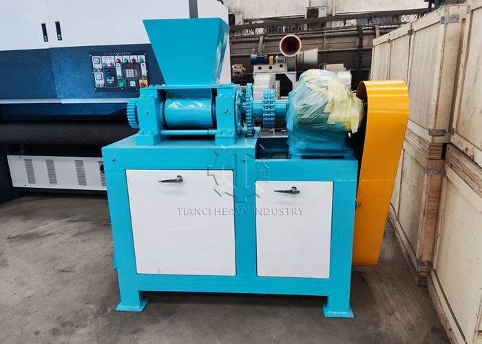 Granulador de doble rodillo personalizado para la producción de gránulos de fertilizantes químicos NPK
