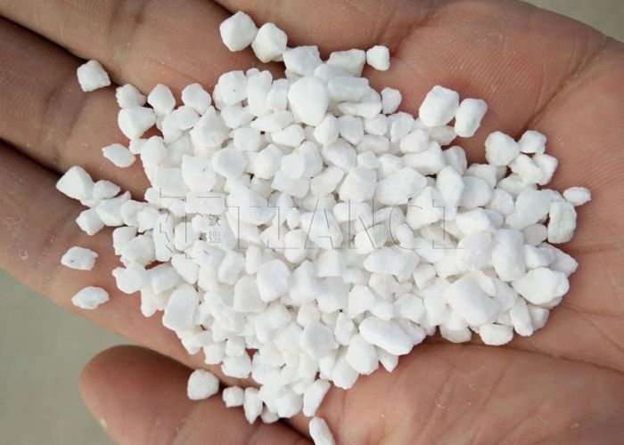 Granulador de fertilizantes de capacidad de 2 t/h para prensas de rodillos de polvo seco químico