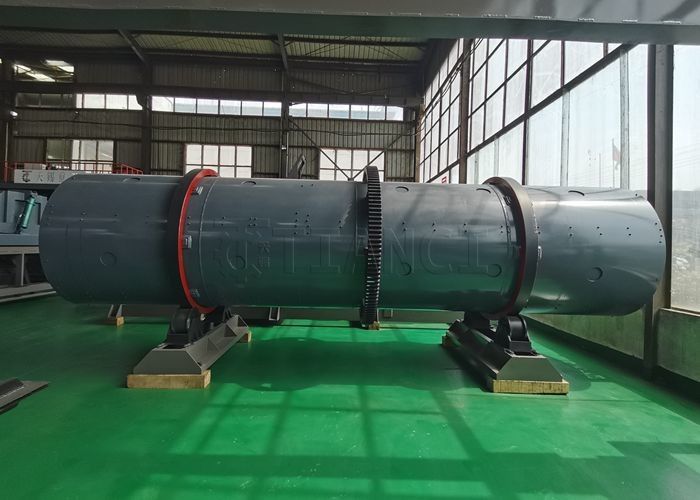 Línea de producción de fertilizantes orgánicos totalmente automática de tipo de bola de tambor rotativo con baja inversión