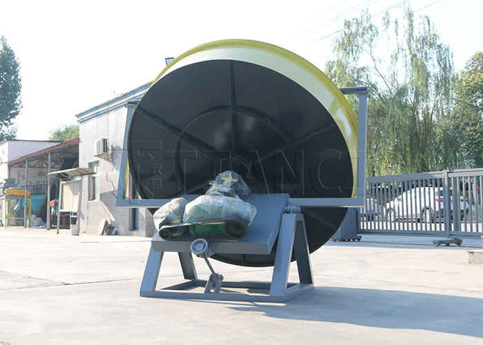 Máquina granuladora de alta calidad para arena para gatos de bentonita, granulador de disco para línea de producción de arena para gatos