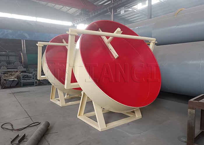 Granulador de fertilizantes de disco para minerales en polvo dentro de 2-10 mm de tamaño