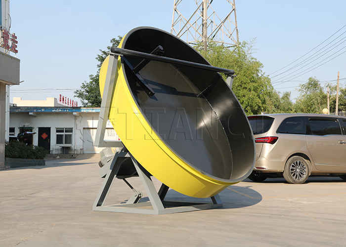 Tipo de disco Fertilizante compuesto de nitrógeno, fósforo y potasio máquina de pellets 1-6T/H