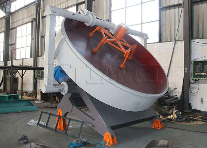 Máquina de producción de abono de pollo Tipo de disco Máquina de granulación de abono 380V