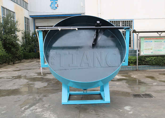 1-6T/H Capacidad Equipo de granulación de fertilizantes biológicos Tipo de disco Serie ZL