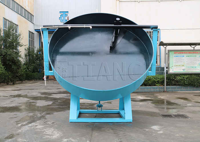 Tipo de disco NPK Gránulos compuestos de fertilizantes para la fabricación de pellets máquina de redondeo equipo de granulación de paneles