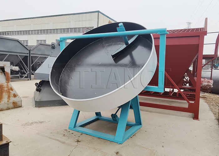 Tipo de disco NPK Gránulos compuestos de fertilizantes para la fabricación de pellets máquina de redondeo equipo de granulación de paneles