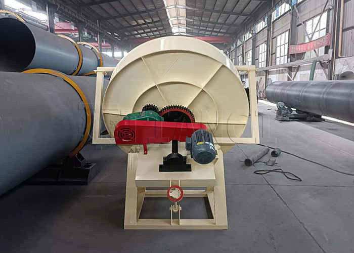 Polvo de hierro a granulados Granulador de fertilizantes orgánicos de disco de máquina 0,5-6T/H