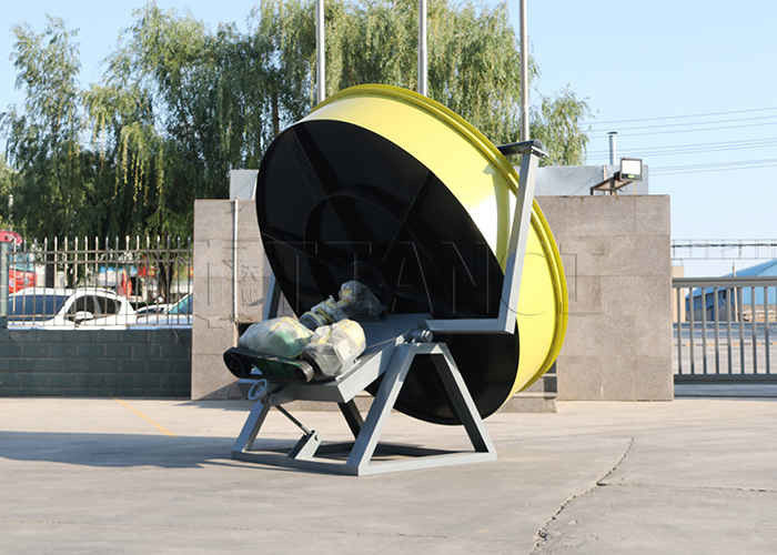 Equipo de granulación de mineral en polvo tierra arcilla yeso bentonita Granulador de disco giratorio Granulador de forma de bola Granulación de máquina