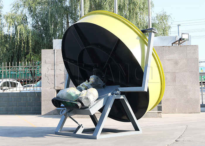 Organic Fertilizer Pan Granulator Bentonite Cat Litter Granules Making Machine 2-10mm Compound Fertilizer Granulation Machine