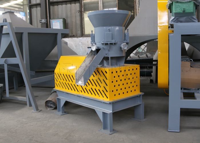 Fabricación de pellets de estiércol Línea de producción de granulación de residuos domésticos Línea de producción de granuladores de fertilizantes biológicos