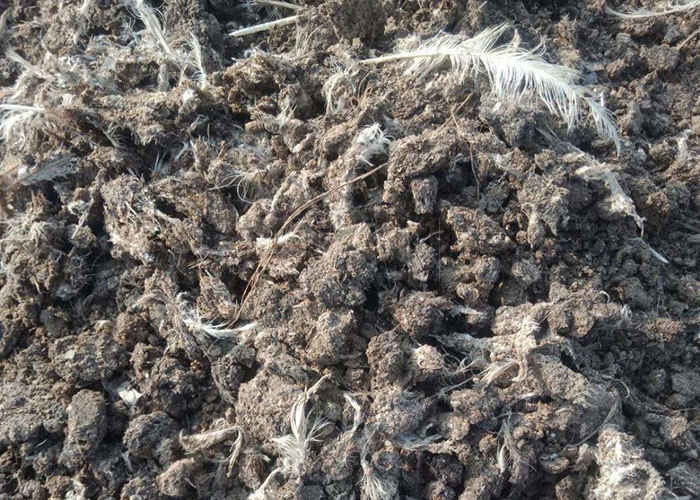 Máquina compostadora de fermentación de abono orgánico tipo oruga para descomposición aeróbica en pila en el suelo