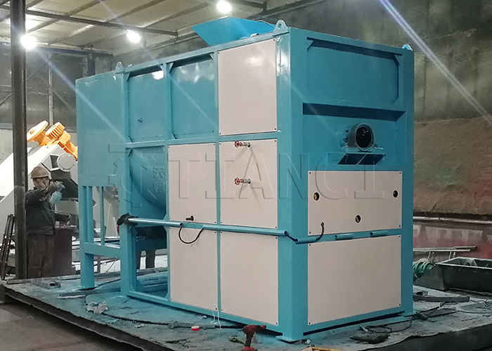 4-6h Máquina de producción de estiércol Máquina de compostaje de aves de corral Convierte residuos orgánicos en fertilizantes