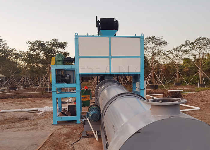 1-20m3 Volumen de residuos orgánicos Máquina de fermentación completa Tanque de fermentación de compost a alta temperatura