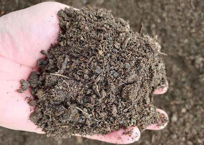 4-6h Máquina de producción de estiércol Máquina de compostaje de aves de corral Convierte residuos orgánicos en fertilizantes