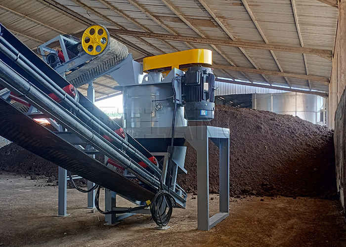 Línea de producción de fertilizantes compuestos, compost en polvo Línea de producción de fertilizantes orgánicos en polvo