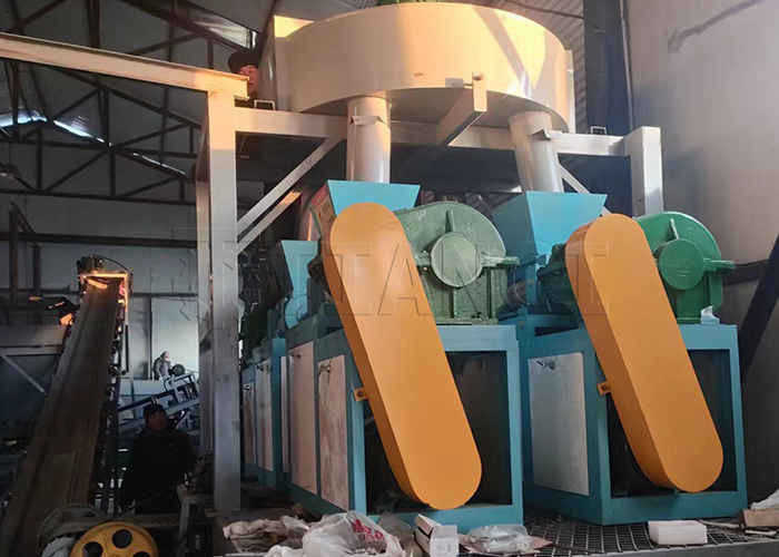 1-20T/H Capacidad Línea de producción de fertilizantes compuestos NPK