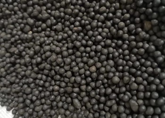 Compost Fertilizante orgánico Pellet Machine Tipo de bola Forma granular