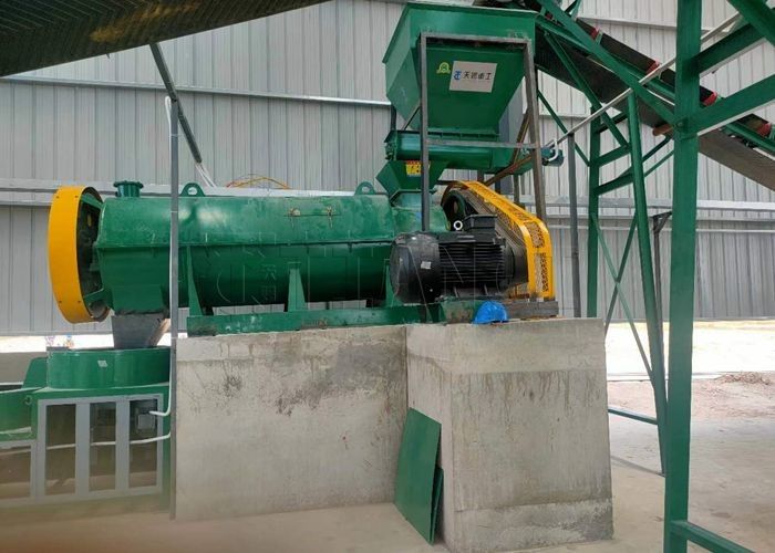 Equipo de granulación de fertilizantes de compost línea de producción máquina para hacer pellets de fertilizantes orgánicos