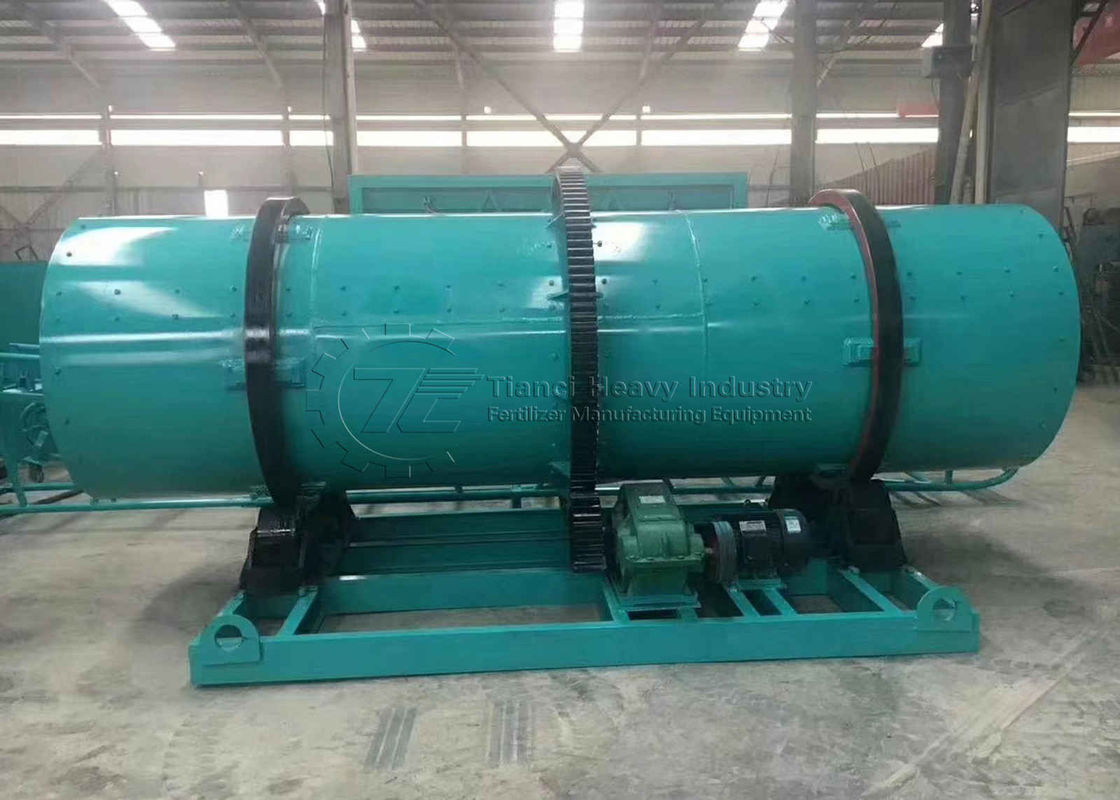 Línea de producción de granulador de tambor Máquina de fabricación de fertilizantes orgánicos compuestos tipo bola