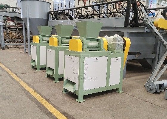 Granulador de fertilizantes de capacidad de 2 t/h para prensas de rodillos de polvo seco químico