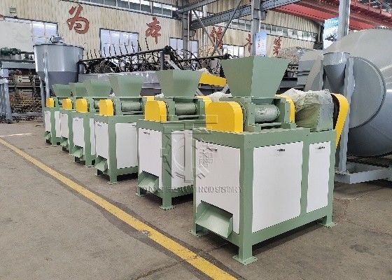 Granulador rotatorio de tambor para fertilizante de 2-8 mm para la producción de polvo seco