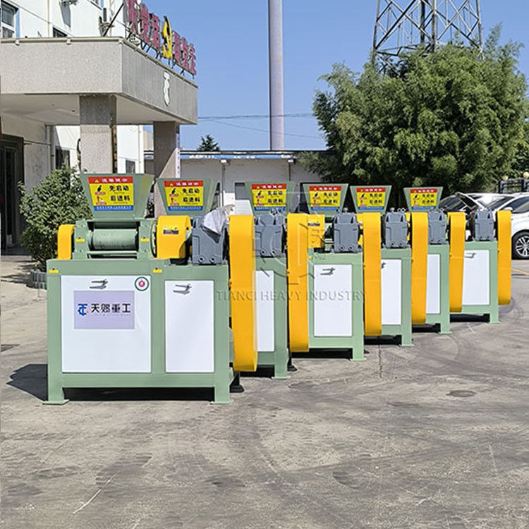 Granulador de doble rodillo de polvo seco para granulación de sulfato de amonio, equipo para la fabricación de gránulos de fertilizante