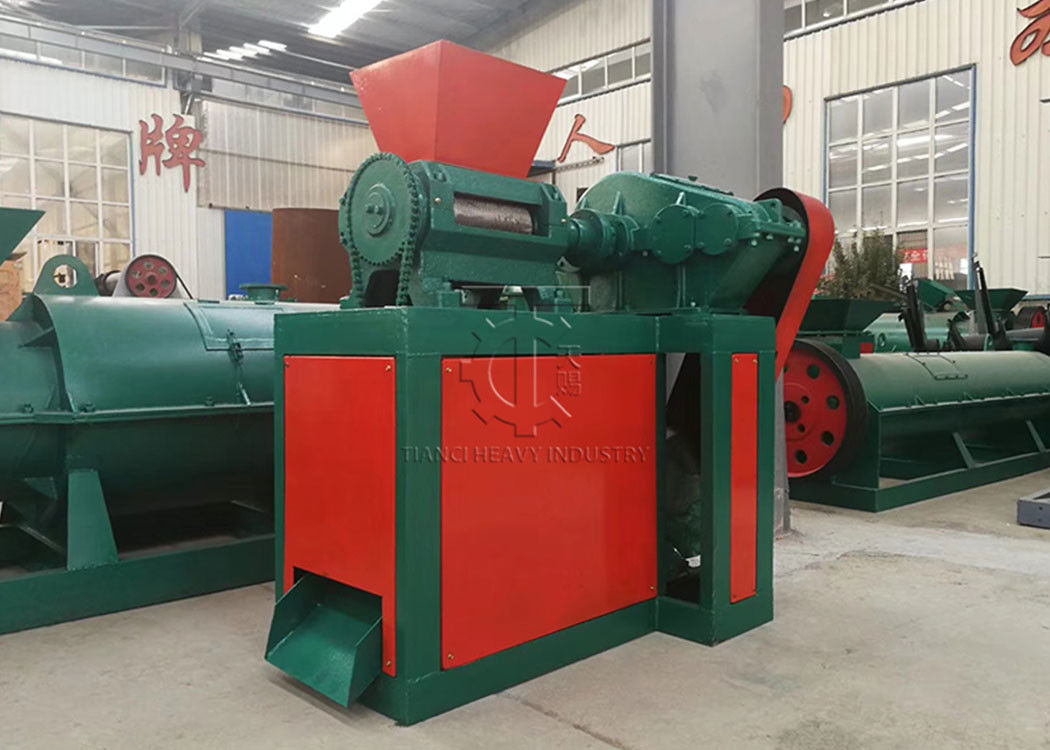 Granulador de extrusión con doble rodillo de fertilizantes de potasa MOP Granulador de granulados de fertilizantes