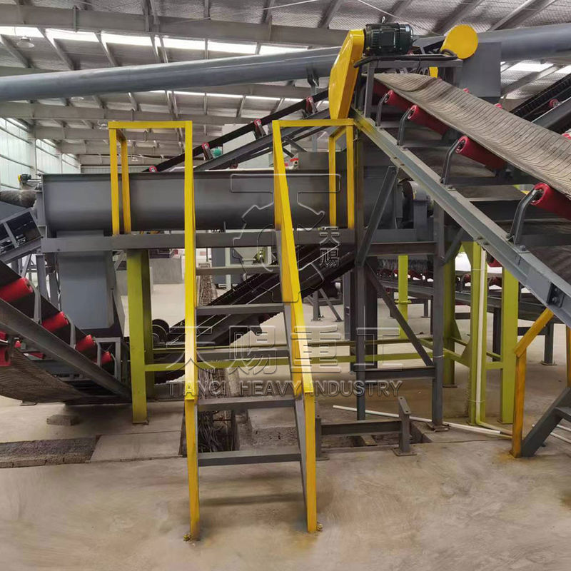 Unidad de procesamiento de fertilizantes orgánicos de estiércol de vaca para la línea de producción de fertilizantes de estiércol