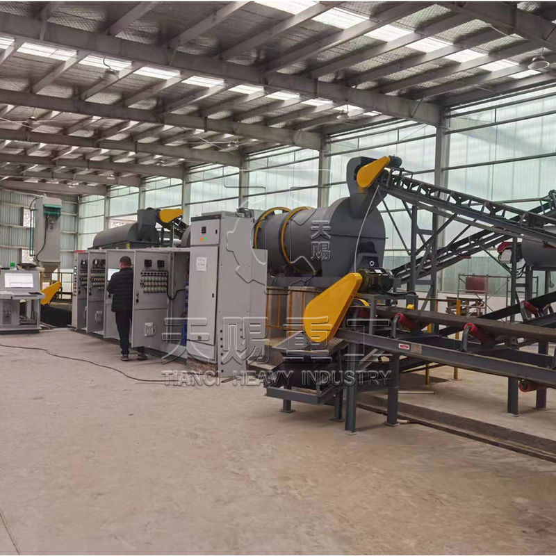 Línea de producción de fertilizantes NPK por granulación por extrusión con granulador de prensa de rodillos