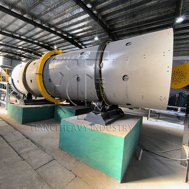 La magia del granulador de tambor rotativo_ Transformando el polvo de fosfato en gránulos esféricos