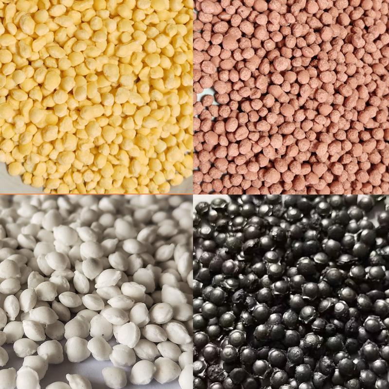 Granulador de doble rodillo tipo seco para línea de granulación de fertilizante de amonio granular