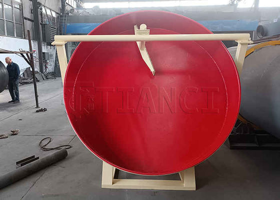 Polvo de hierro a granulados Granulador de fertilizantes orgánicos de disco de máquina 0,5-6T/H