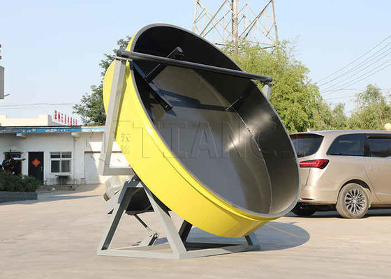 Granulador de fertilizantes de disco de 2 a 8 mm Máquina de fertilizantes de desechos 380V