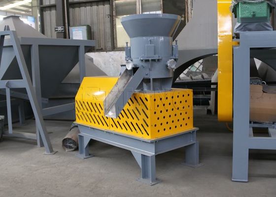 Fabricación de pellets de estiércol Línea de producción de granulación de residuos domésticos Línea de producción de granuladores de fertilizantes biológicos