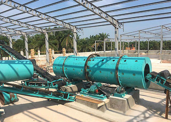 Máquina de fabricación de fertilizantes granulares de ácido húmico de fertilizantes orgánicos Granulación de la máquina línea de producción de fertilizantes de estiércol de cerdo