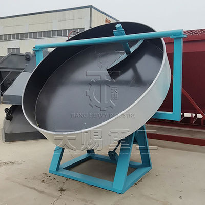 Granulador de paneles para equipos de granulación de fertilizantes de amonio y potasa en la línea de producción de granulación de granulador de disco